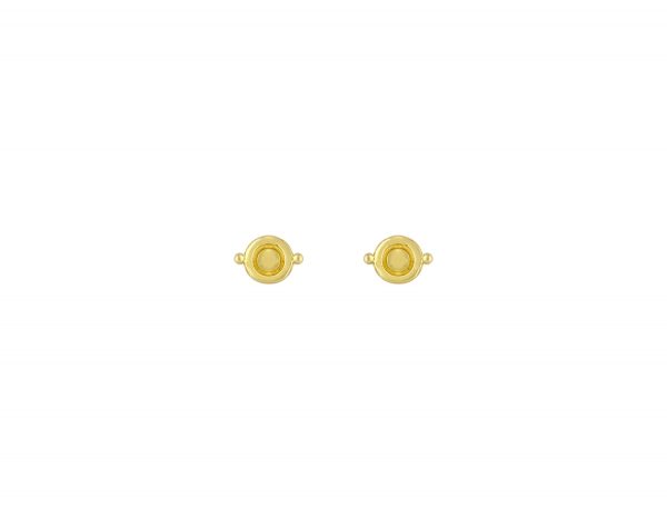 Magnolia Studs – Gold Plated