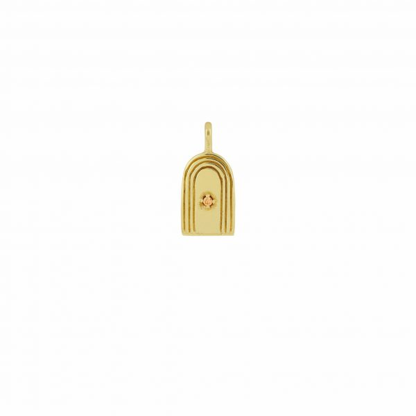 Dreamland Doorway Pendant Champagne- Gold Plated