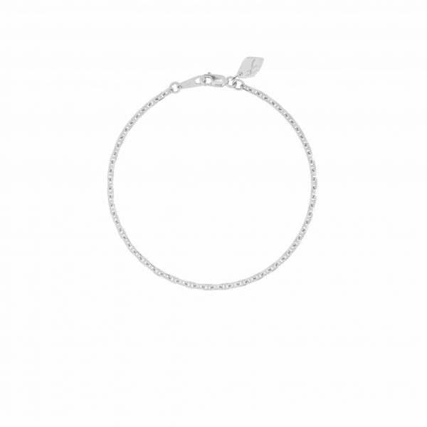 Hooked Chain Bracelet – Sterling Silver