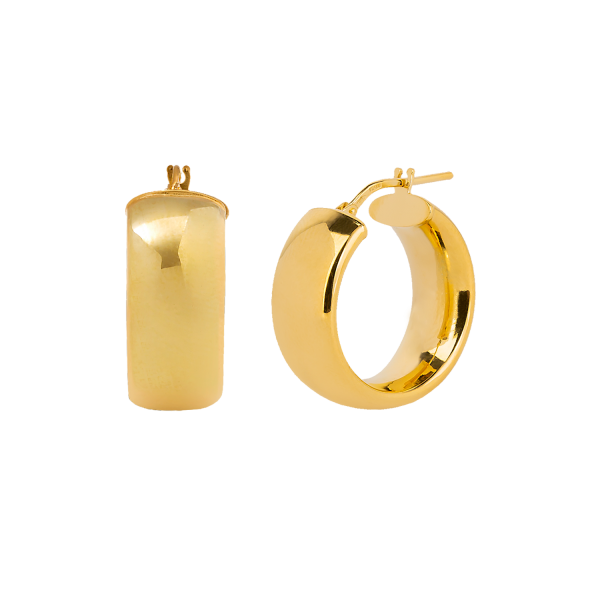 Bold Hoops – Gold Plated