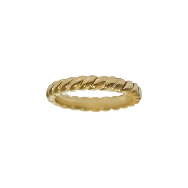 Braided Ring – Gold Plated