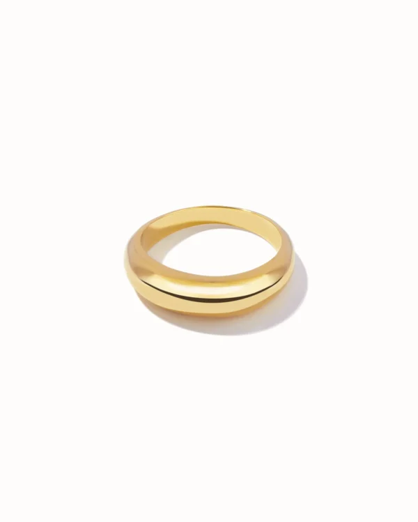 Dome Ring – Gold Plated