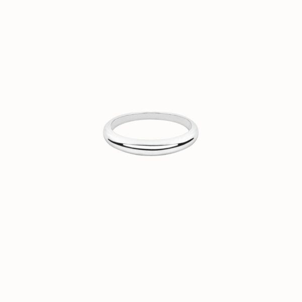 Petite Dome Ring – Sterling Silver