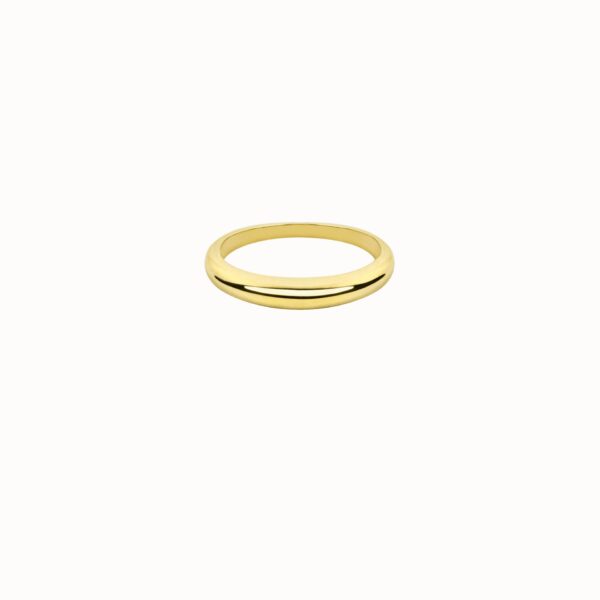 Petite Dome Ring – Gold Plated