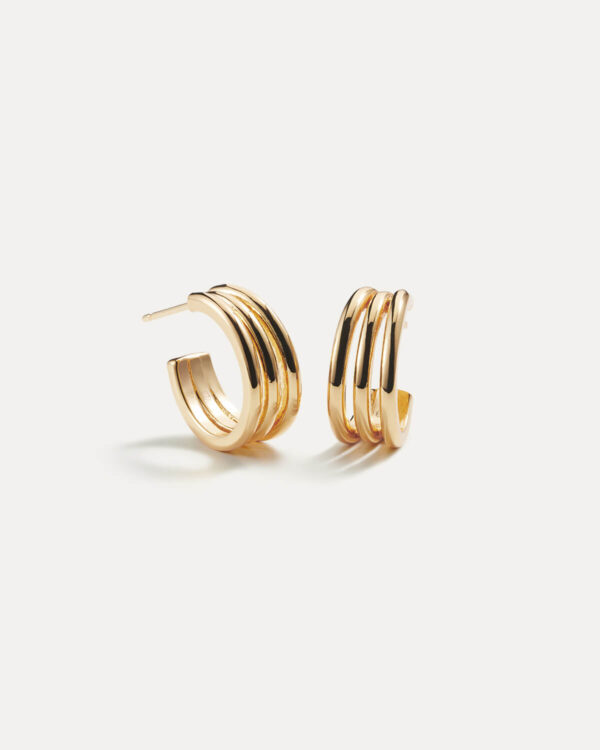 One Hoops – Gold Plated