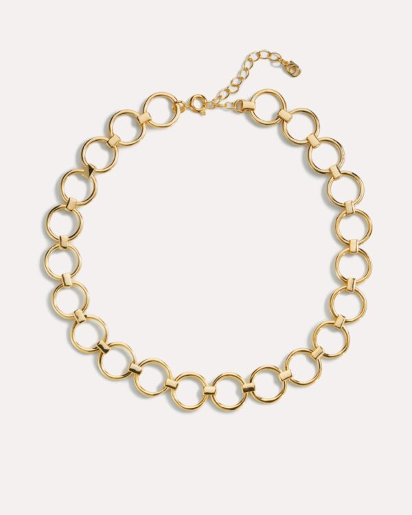 Infinity Gold Choker Necklace – Gold Plated