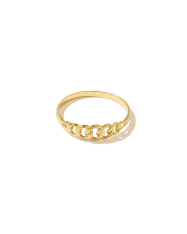 Holly Ring – Gold Plated
