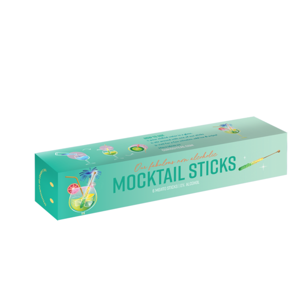 Mocktail Sticks Mojito Box met 6 sticks