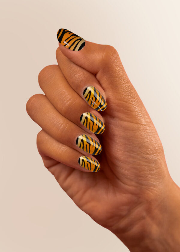 Gel Nail Sticker Wraps – Tiger Tiger