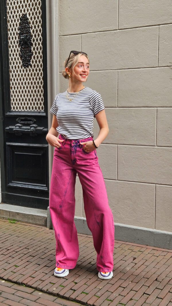 PinkflashCC Wide Long Jeans