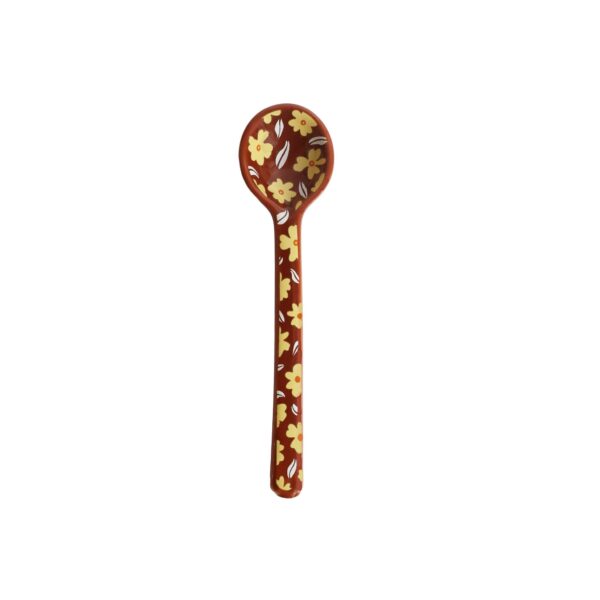 Spoon With Yellow Flowers