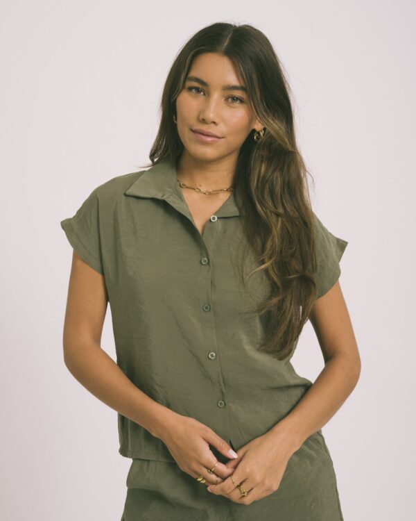 Gil Blouse army green