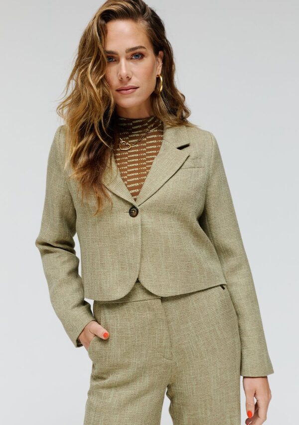 Lara Blazer groen