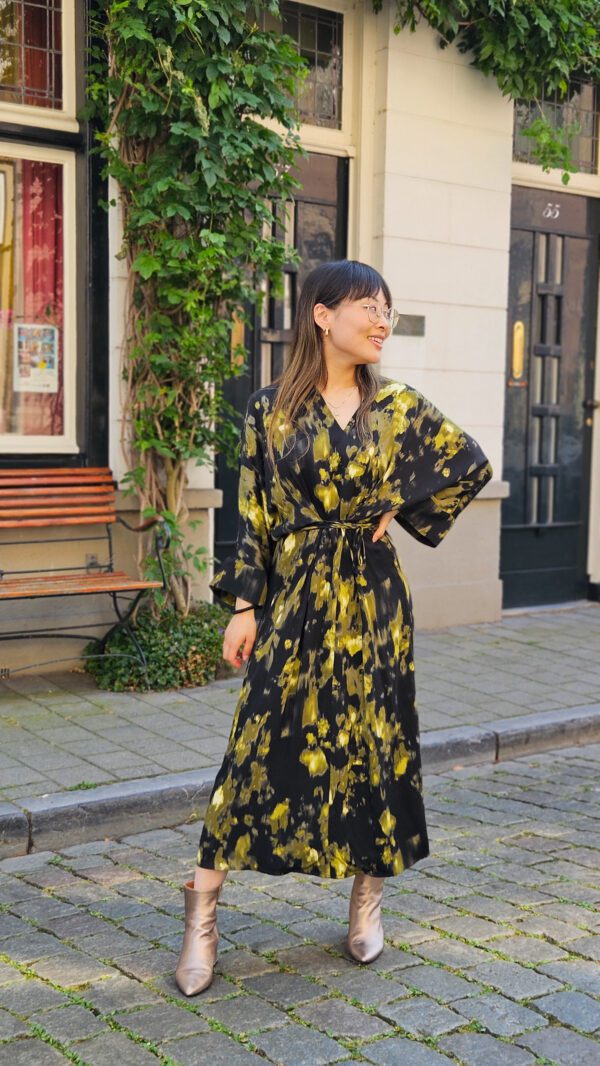 VIELLA midi kimono jurk