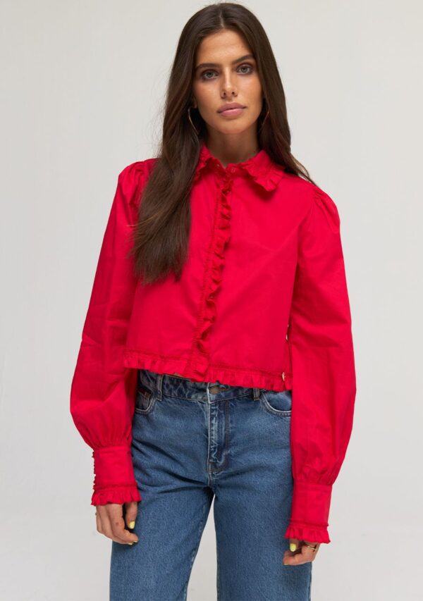 Blouse Ellie Lollipop rood