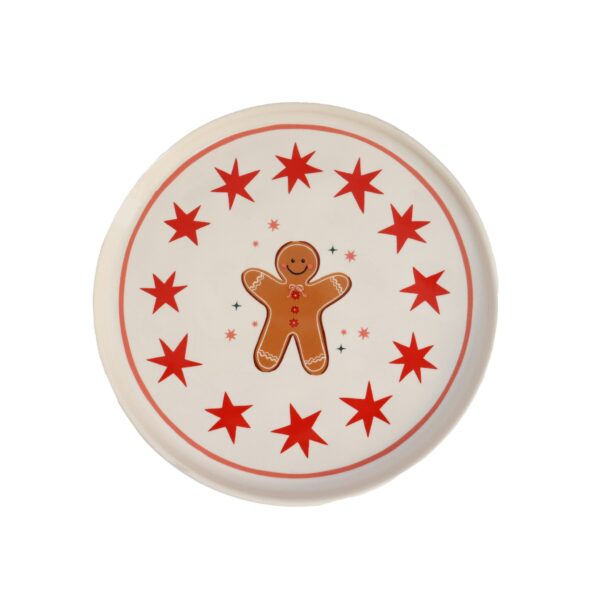 Serving Plate Gingerbread Man