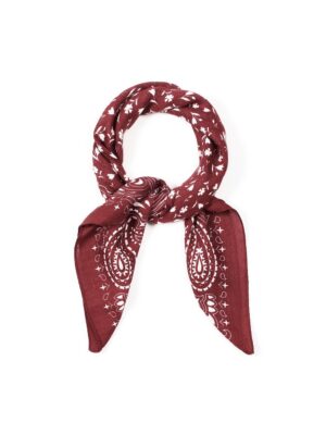 Bloemen Sjaaltje - bordeaux
